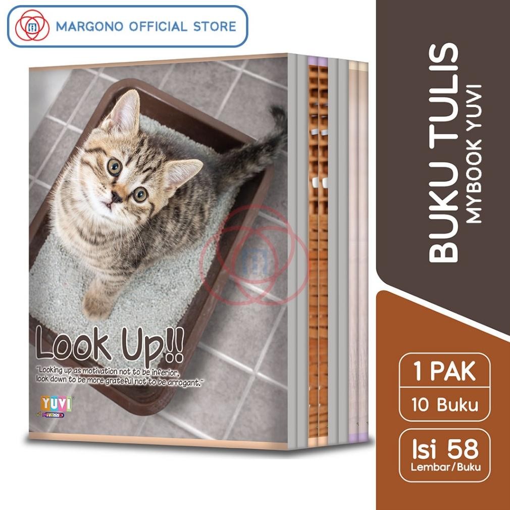 

My Book Yuvi Buku Tulis Cat Foto 58 Lembar- 10 Buku