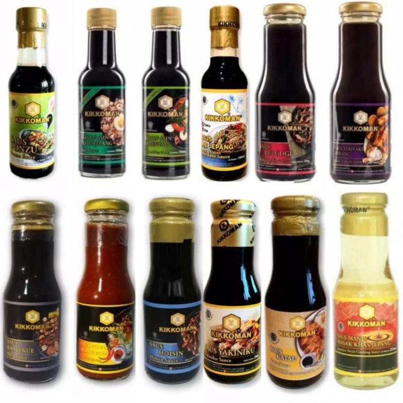 

(INSTANT ONLY) KIKKOMAN SAUS GOCHUJANG BULGOGI GARLIC TERIYAKI SOY SAUCE TIRAM YAKINIKU BBQ BARBEQUE BLACK PAPPER RB10