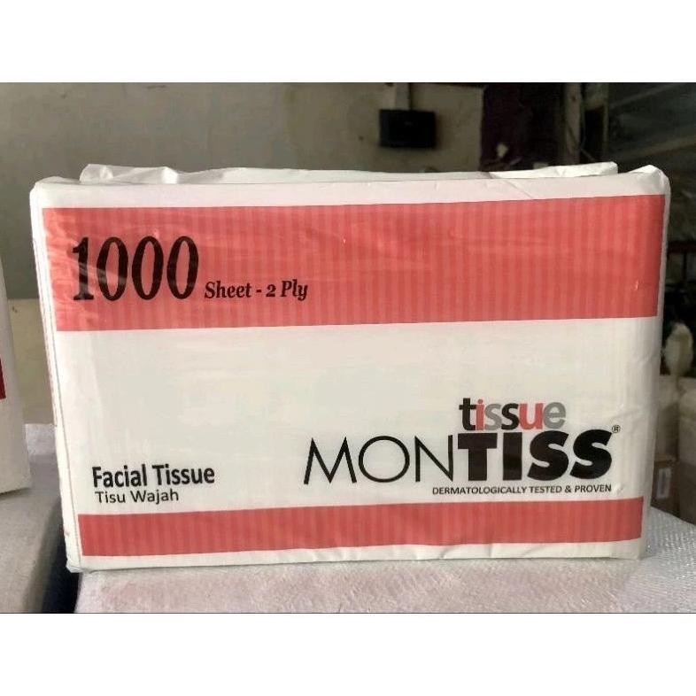 Tisu Tissue Jumbo 1000 Sheets Gram Refill Pulpies Murah Ekonomis Montisss Multifungsi Hemat Multi St