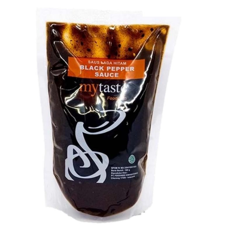 

MYTASTE Saus Black Pepper / Lada Hitam 500 gr RB10