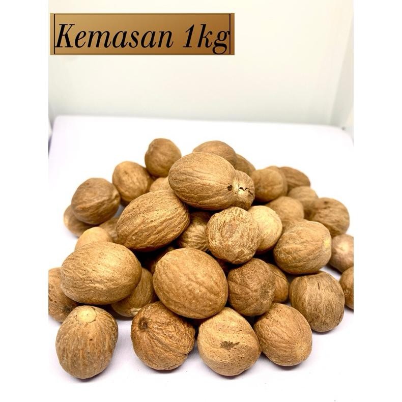 

Biji Pala Utuh 1kg / Biji Pala Bulat / Biji Pala Kupas / Biji Pala / Nutmeg Seed RB10