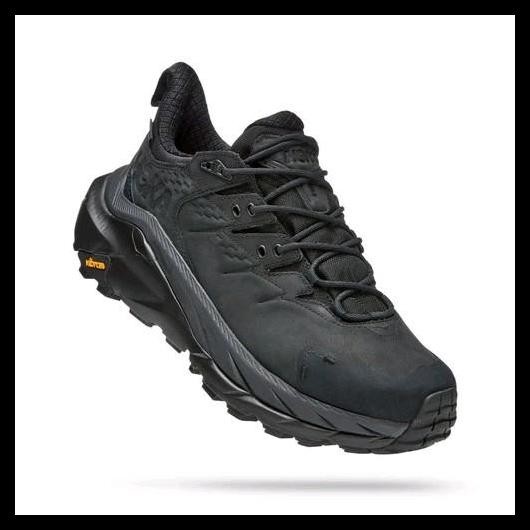 Sepatu Mens Trail Hoka One One Kaha 2 Low Full Black Outdoor And Sneakers Pria Shoes Harga Promo