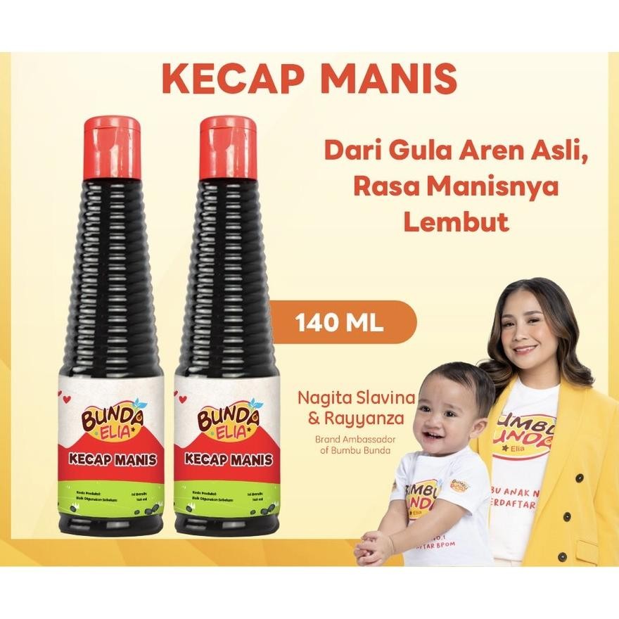 

Bumbu Bunda Elia Kecap Manis 140ml RB10