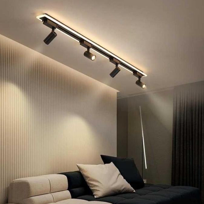 Premium  Lampu Tembak Sorot Led Track Natural White Light Lampu Hias Cob