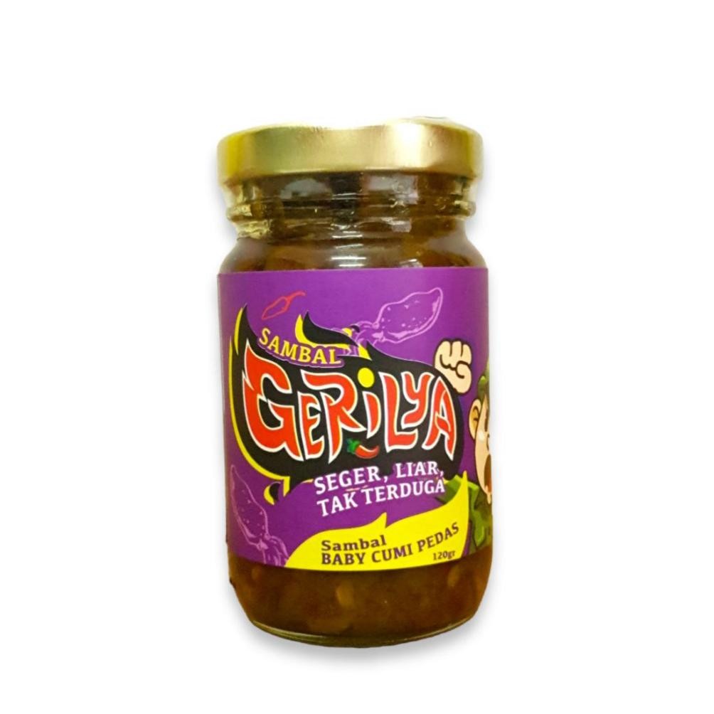 

GERILYA - Paket "ManCuKo" (Sambal Andaliman Getir, Sambal Cumi Nagih, Sambal Dencis Klotok)