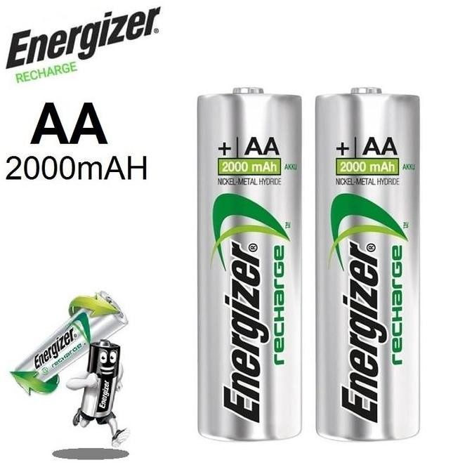 New Collection  Baterai Energizer Aa Rechargeable 2000Mah