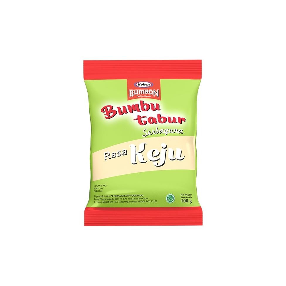 

Koken Food Bumbon Bumbu Tabur Serba Guna Rasa Keju (10X100g) 1 Renceng