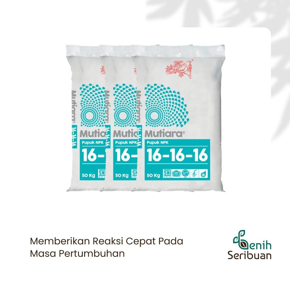 Bisa Cod Benih Seribuan - Pupuk Npk Mutiara 161616 30Gr Cap Tawon <>
