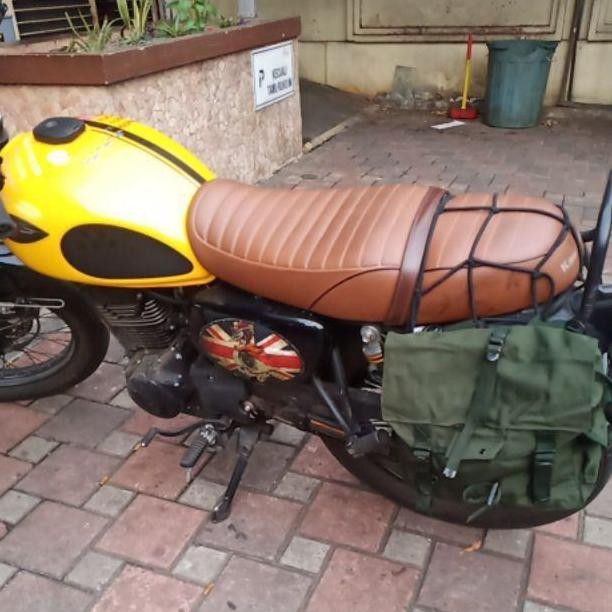 Tas Motor Sidebag Royal Enfield / Tas Sidebag Motor W175