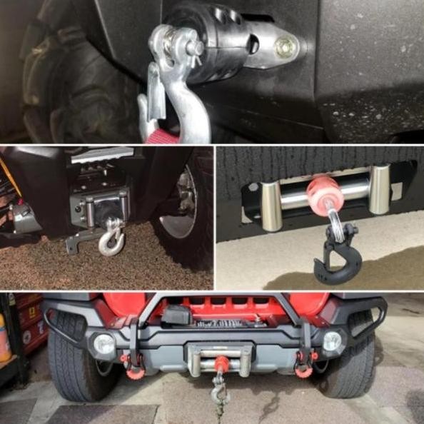 Berkualitas RUBBER STOPPER CABLE WINCH GUARD KARET PENGAMAN KABEL SLING ATV UTV MURAH