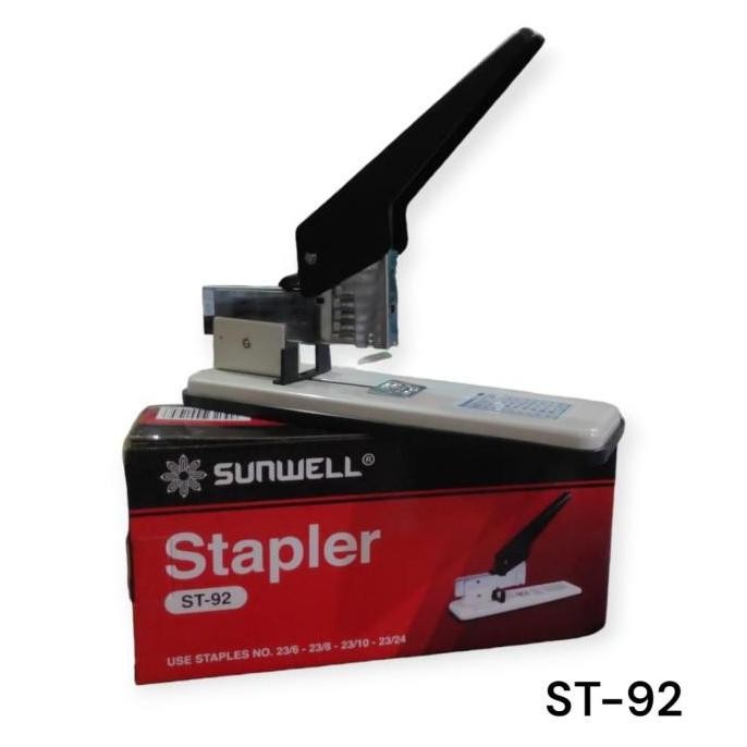 

Stapler Staples Jilid Heavy Duty 200 Lbr Sunwell St-92 Hekter Besar Co