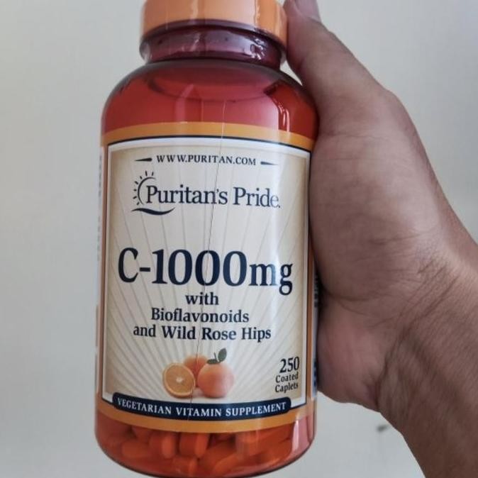 Puritan Puritan'S Pride Vitamin Vit C 1000 Mg 250 Caps Original Produk
