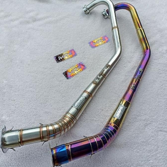 . LEHER PIPA KNALPOT VIXION OLD NEW NVL NVA BLUEMOON BUAT SLINCER CKD CBU FU ORIGINAL MRS RACING EXH