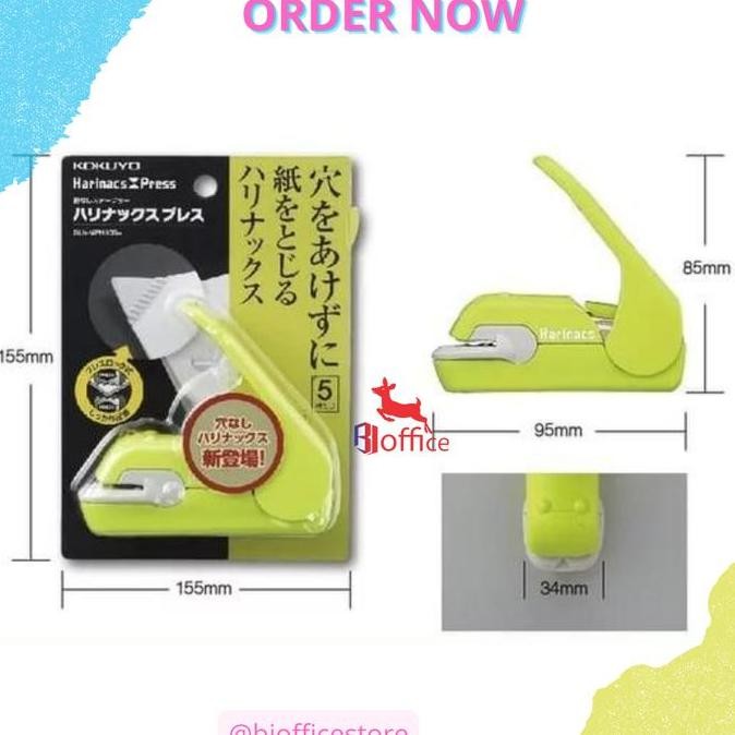 

Kokuyo Harinacs Staples Stapler Harinacs Press 5 Sheets Mph-105 Co