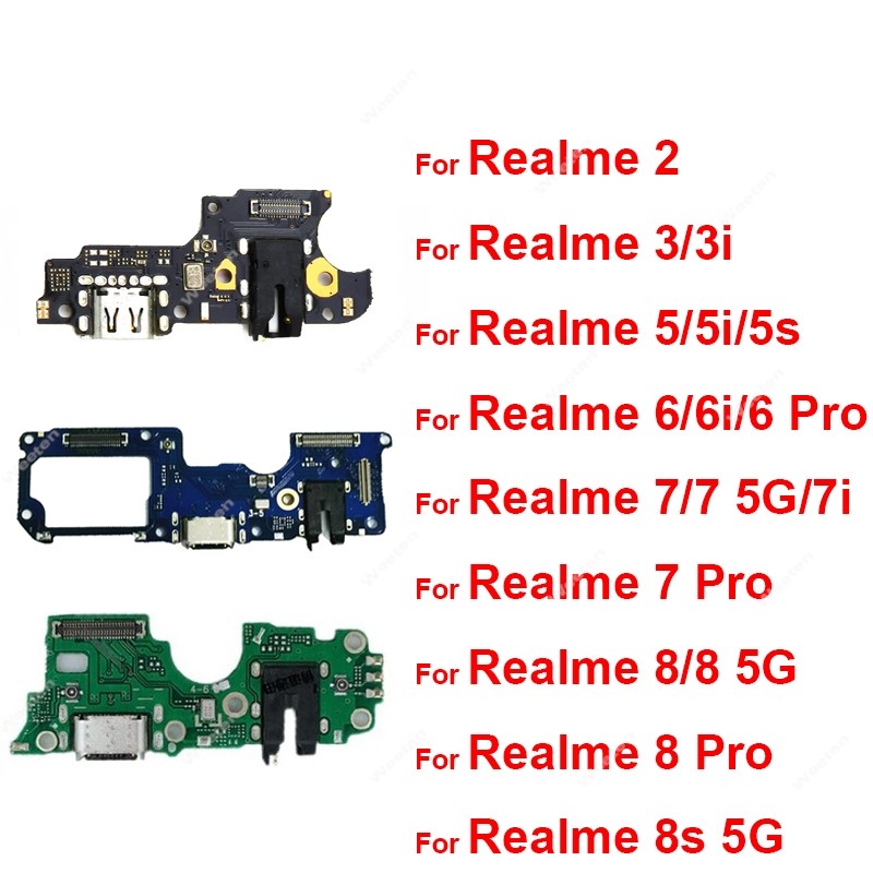 

Papan docking pengisi daya usb untuk oppo realme 8 8s 7 6 5 3 pro 7i 6i 5i 5s 3i 5g papan konektor j