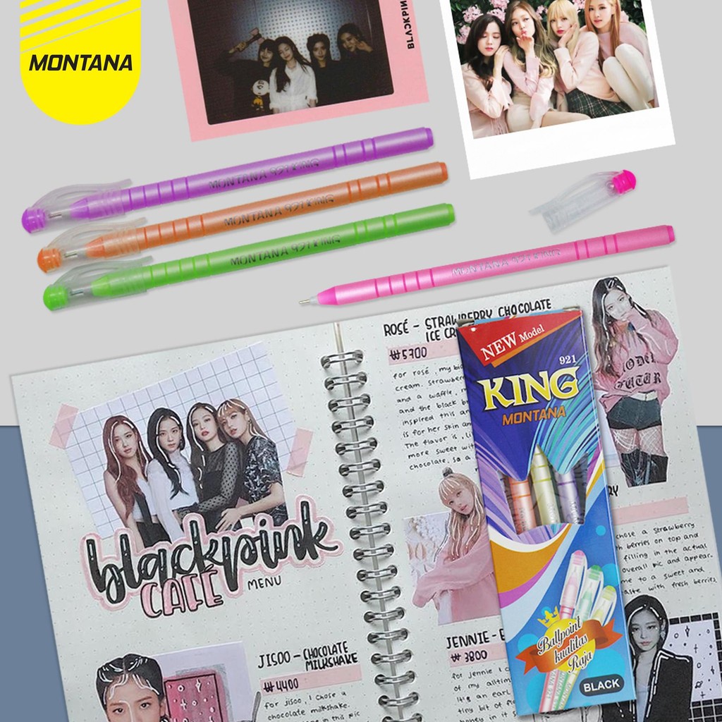 

MONTANA PULPEN PENA 0.7MM BALLPOINT PEN ALAT TULIS 921KING-GROSS