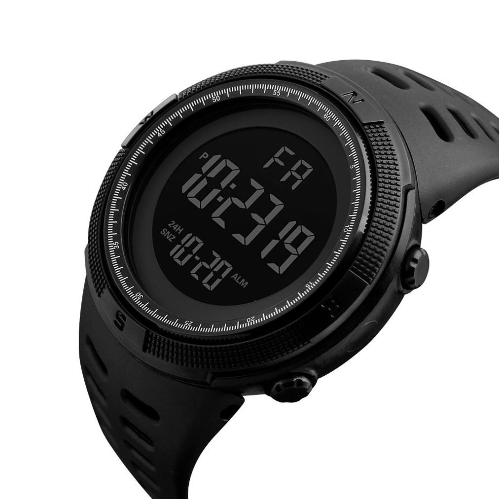 Terlaris Kirim Jkt- Jam Tangan Sport Digital Pria Casual 1251 Tahan Air Ez23