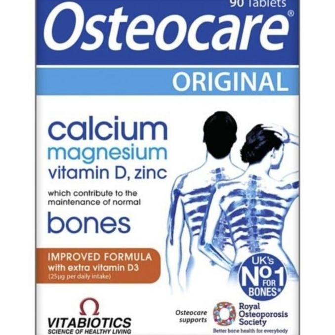 Vitabiotics Osteocare Calcium Magnesium Zinc Vitamin D Vit D 30 Original Produk