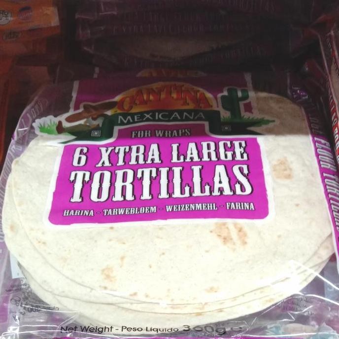 

Sale Tortilla Wrap/Cantina Mexicana Xtra Large Tortilla/Kulit Tortilla Isi6