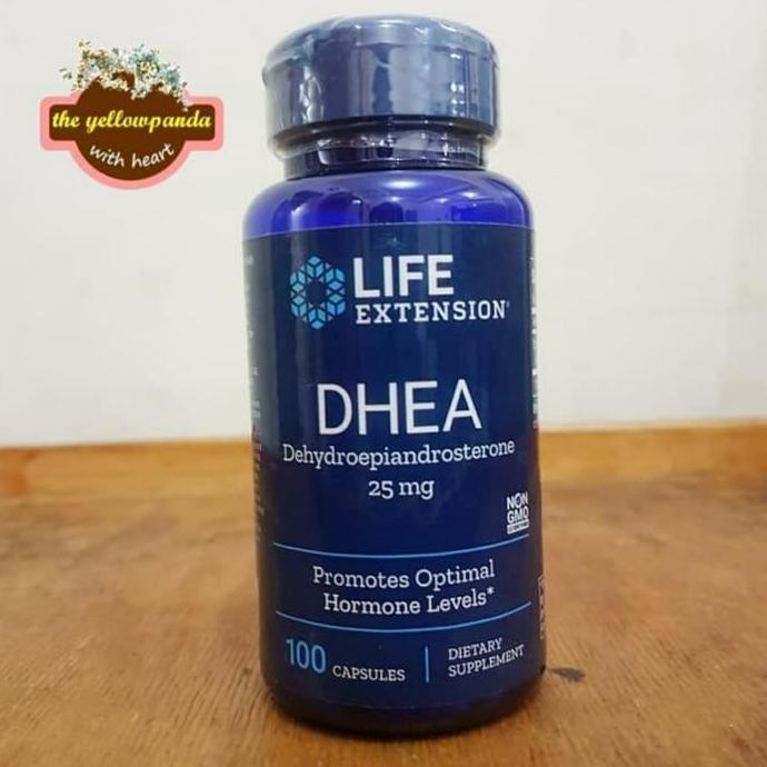 Life Extension Lifeextension Dhea 25Mg 25 Mg 100 Caps Original Produk