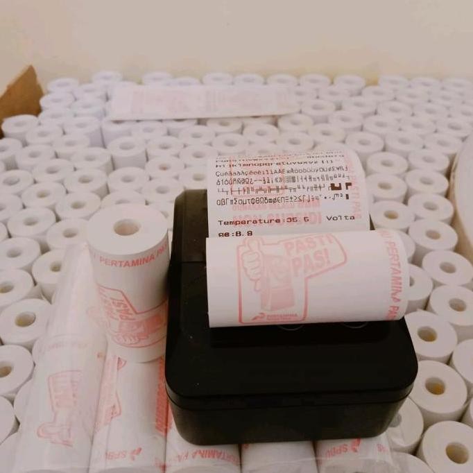 

Paket 100 Roll Kertas Thermal 57X30Mm Logo Pasti Pas Pertamina Co