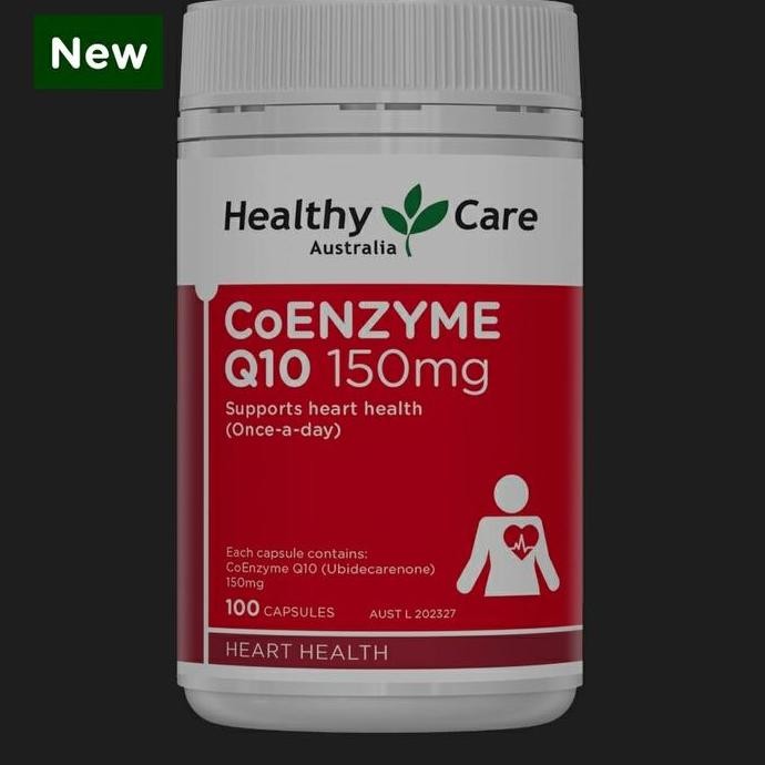 Healthy Care Q10 Q 10 Coenzyme 150 Mg 100 Caps Suplemen Otak Original Produk