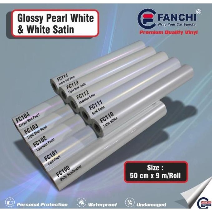 

Sticker Fanchi White Pearl 50 Cm (Rol) Co