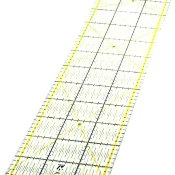 

Penggaris Jahit - Quilting Ruler AC 60 - Penggaris Pola Jahit 15x60 CM