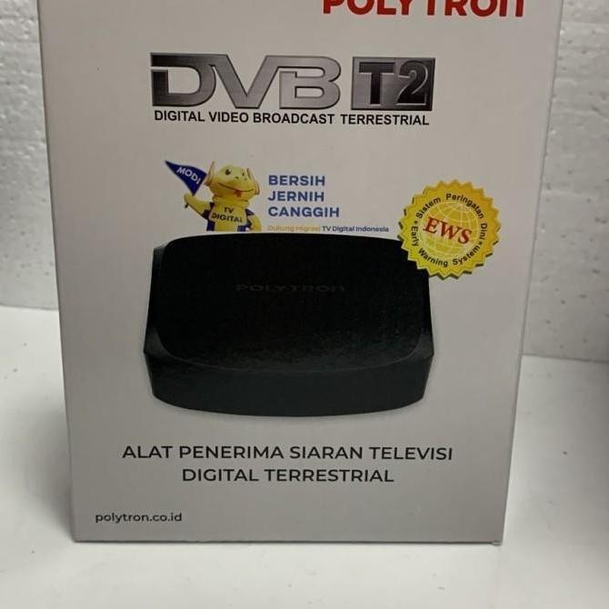 TERMURAH - SET TOP BOX POLYTRON DVB PDV 700T2 antena Tv digital LED LCD Tabung