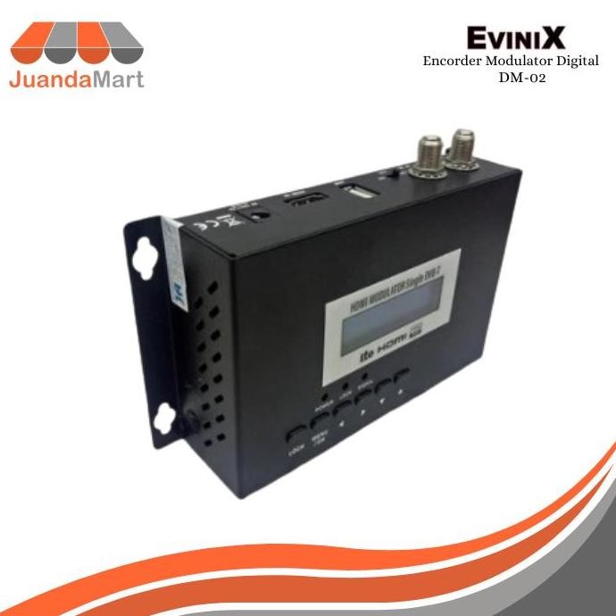 TERBARU - Modulator Digital HD/ Modulator RF Digital DVBT merek Evinix