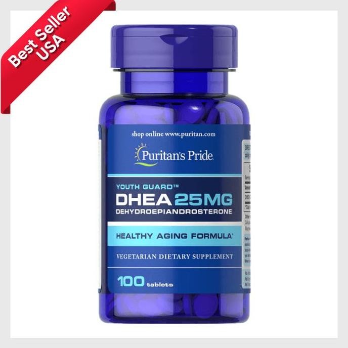 TERMURAH - Puritans Dhea 25 Mg - 100 Tab