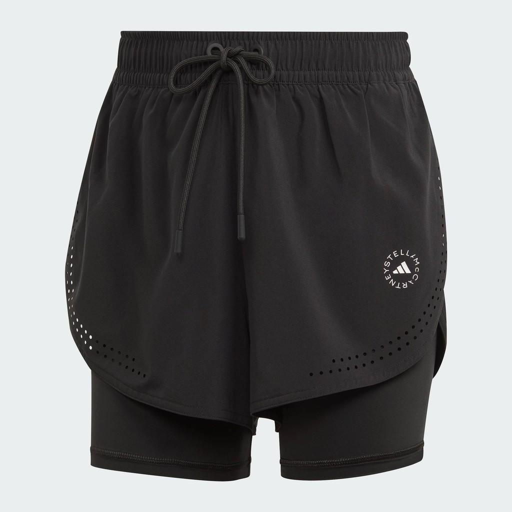 adidas Gym & Training adidas by Stella McCartney TruePurpose 2-in-1 Training Shorts Women Black IB68