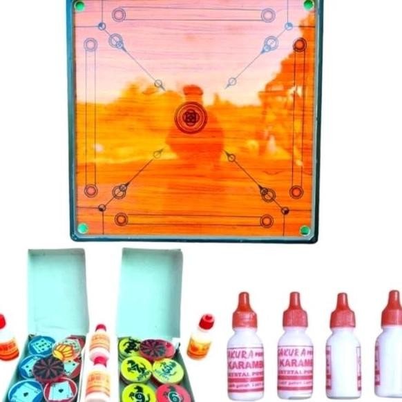Meja Karambol Besar Ukuran 100Cmx100Cm Lengkap Dengan Kristal Nya