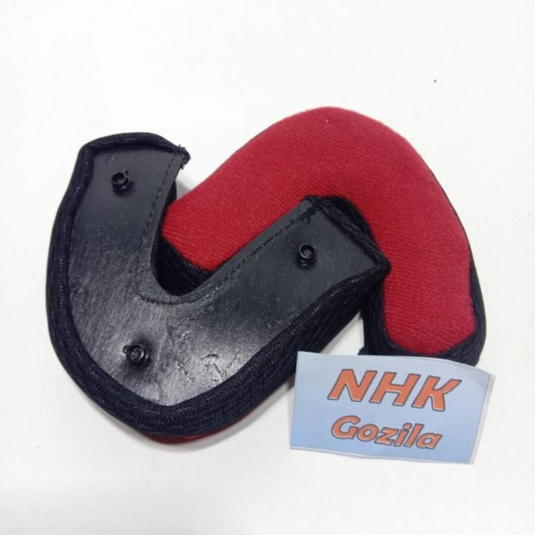 Cuci Gudang !!! Busa Helm Nhk Godzilla Half Face Klip Besi Pelastik