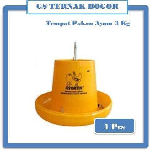 Tempat Pakan Ayam 3 kg Medion AST
