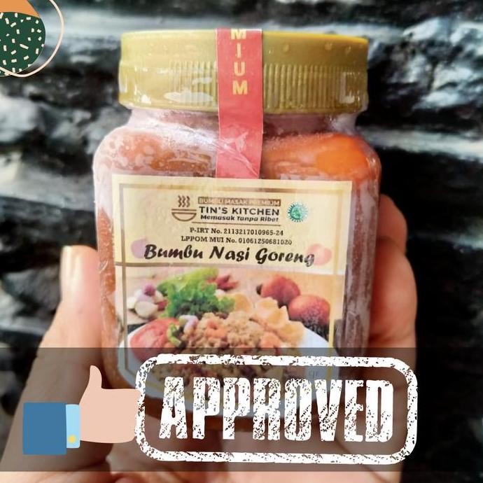 

Bumbu Racik Instan Nasi/Mie Goreng Non MSG & Pengawet Dapur Tins FA