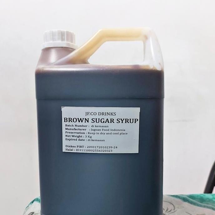 

Brown Sugar Syrup 3 Kg Sirup Minuman Seperti Mixue Wedrink Aicha Dll Kualitas Terbaik Harga Termurah