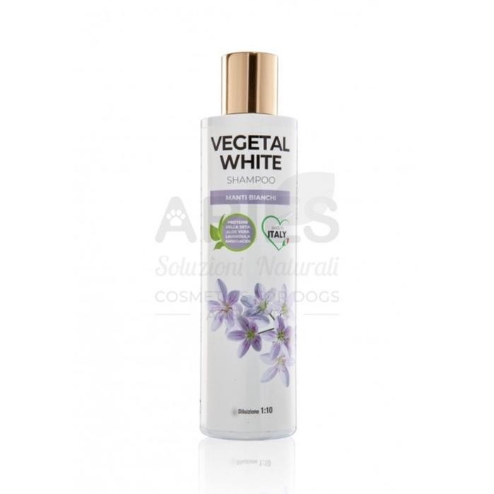 Vegetal White Shampoo Untuk Bulu Putih Dan Hitam AST