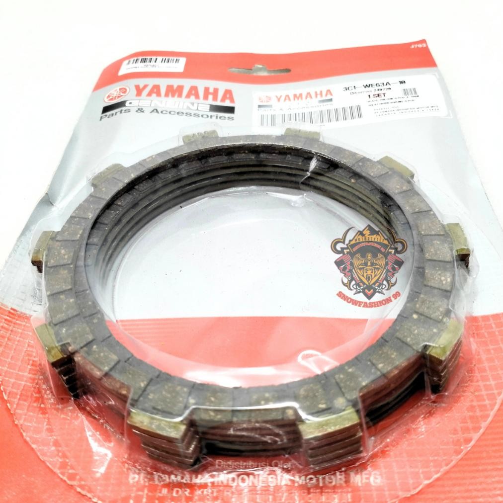 Promo PLAT KAMPAS KOPLING SET VEGA ZR 5D9 PLAT KOPLING VEGA RR,VEGA ZR,JUPITER Z NEW,JUPITER Z ROBOT