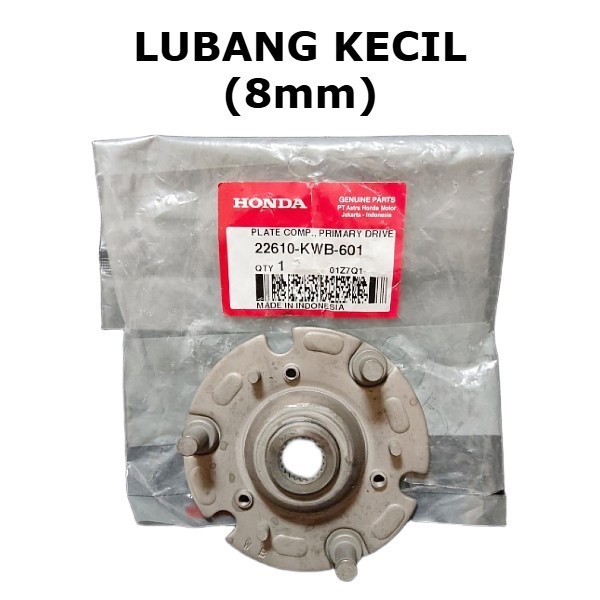 Dudukan Kaki 3 Kampas Ganda Blade / Absolute Revo (LUBANG KECIL 8mm) (22610-KWB-600)