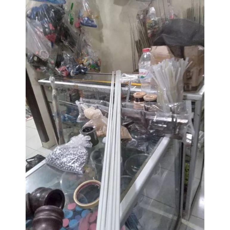 Stik fiber solid belum bubut 100cm,150cm&200cm diameter pangkal ke ujung hampir sama rata,5,7,8 &10m