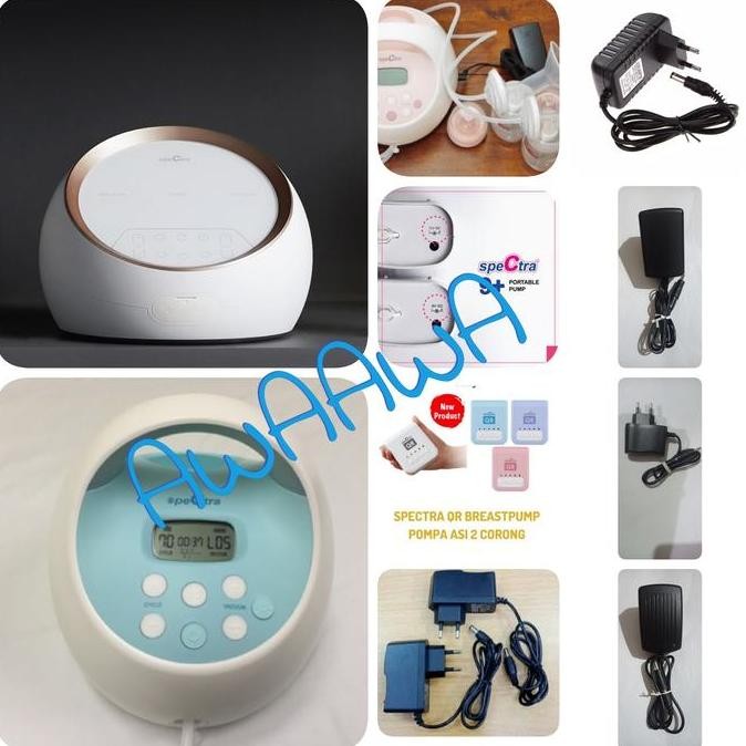 NEW adaptor Charger spectra 9+ plus M1 New S1 S2 pompa asi breast pump