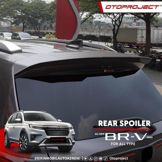 // Rear Spoiler Mobil Honda BRV 2022 - 2023 (Non Painting) Otoproject //