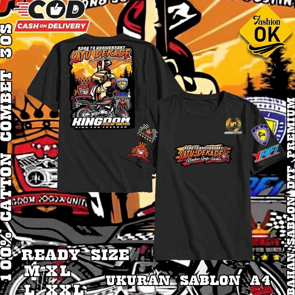 Promo Kaos Rx King Kingdom Jogja United Original