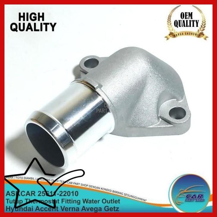 [CVP] TUTUP THERMOSTAT FITTING WATER OUTLET HYUNDAI ACCENT VERNA AVEGA GETZ