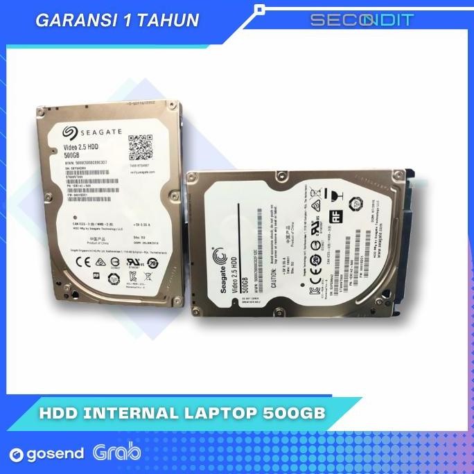 TERBARU - HARDDISK INTERNAL LAPTOP 500GB SEAGATE HDD SLIM SATA 2,5
