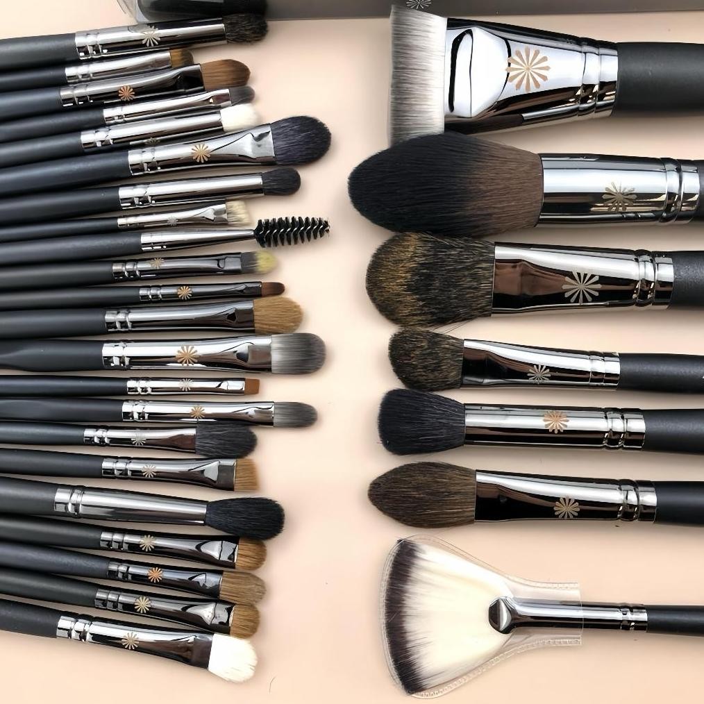 

baru piccasso kuas makeup premium - foundation, eyeshadow, blush on, powder brush