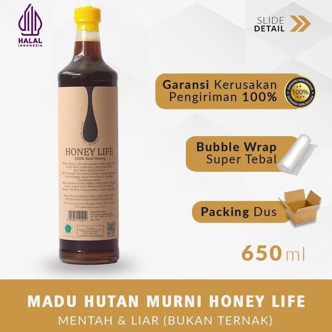 

MADU ASLI HUTAN Honey Life suku baduy |MADU MURNI FOREST HONEy 650ml HC