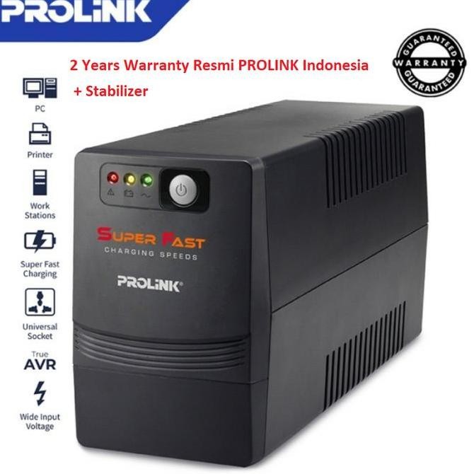 NEW UPS Prolink 1500va 1500SFCU + Stabilizer
