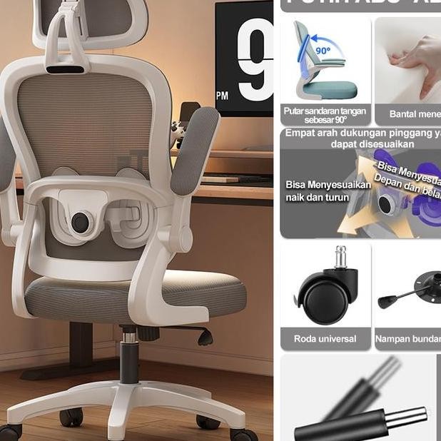 Gaming Kursi Kantor Minimalis Kursi Gaming Kursi Belajar Kenyamanan Kursi Angkat Haulik Putar Kursi 